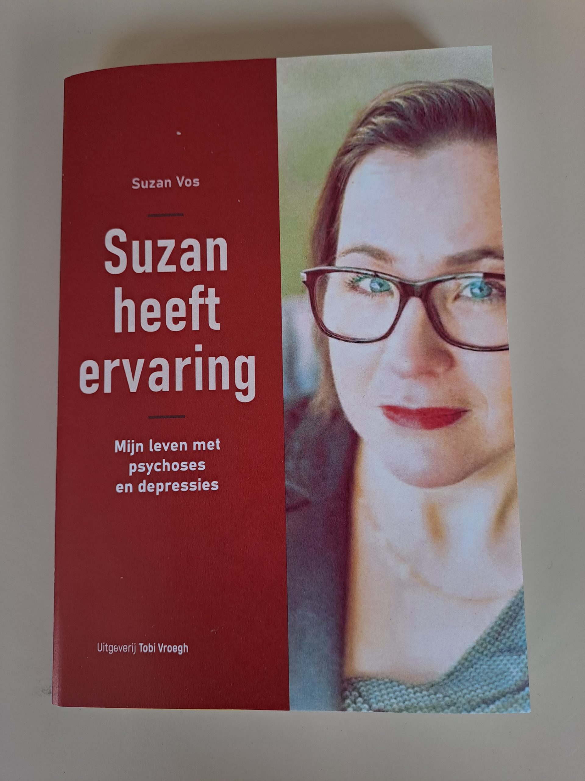 book cover autobiografisch boek van suzan